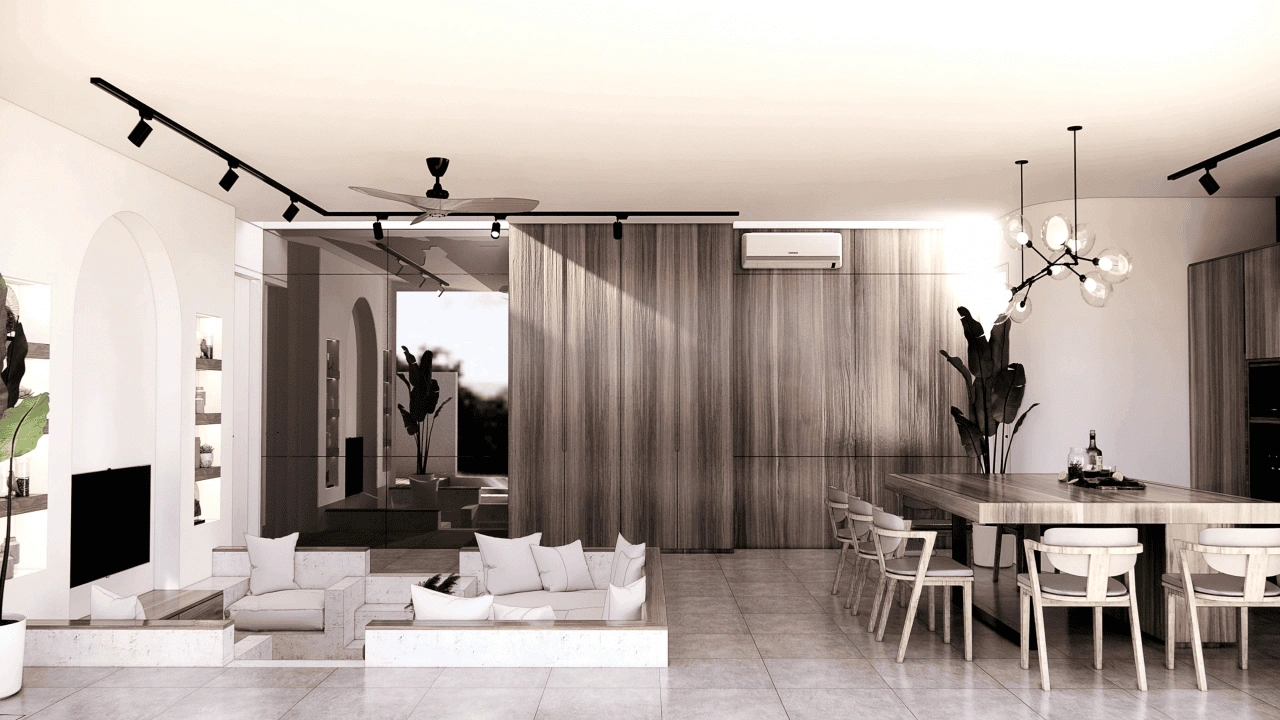 Вилла у реки в Убуде, Индонезия, 120 м²