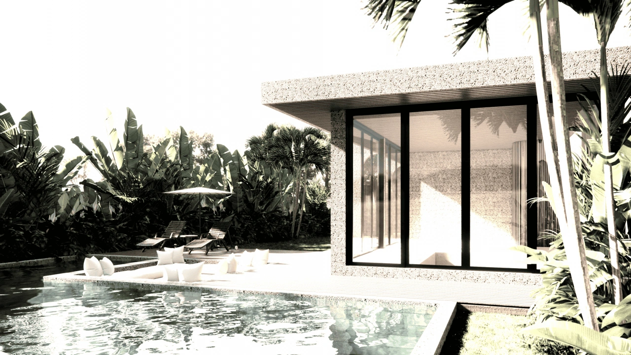 Вилла у реки в Убуде, Индонезия, 120 м²