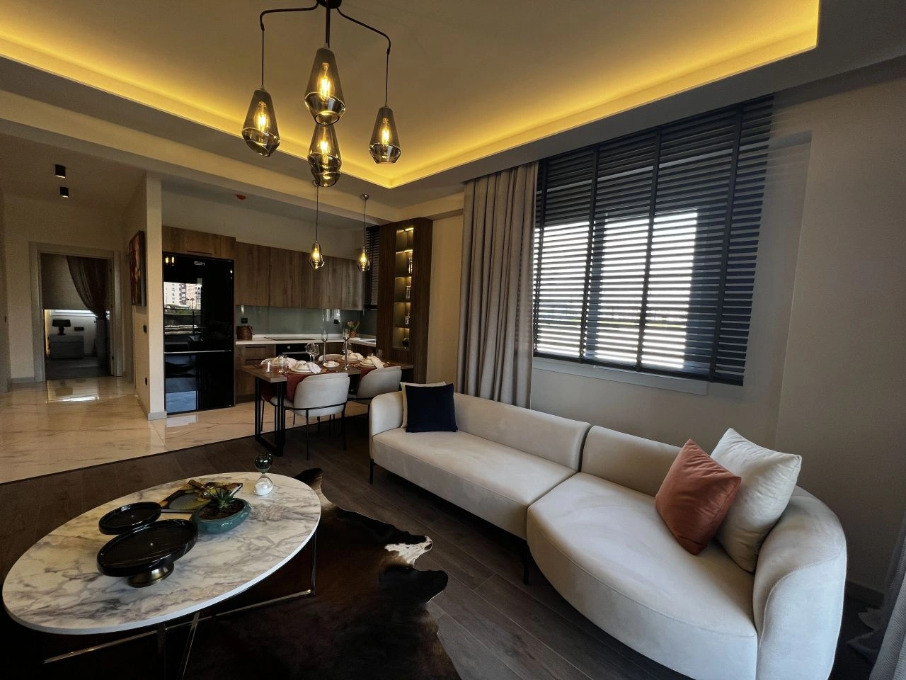Cozy 1+1 apartment in the new residential complex Mersin