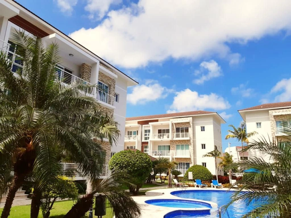 Квартира с мебелью и бытовой техникой в центре Сосуи рядом с пляжем, Республика Доминикана