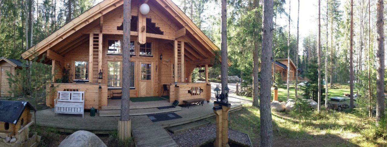 Коттедж 2+1 на берегу озера в Руоколахти, Финляндия