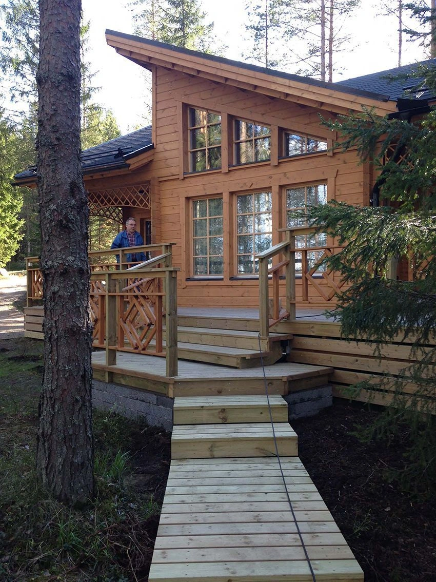 Коттедж 2+1 на берегу озера в Руоколахти, Финляндия