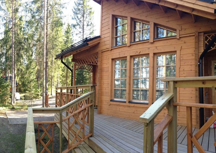 Коттедж 2+1 на берегу озера в Руоколахти, Финляндия