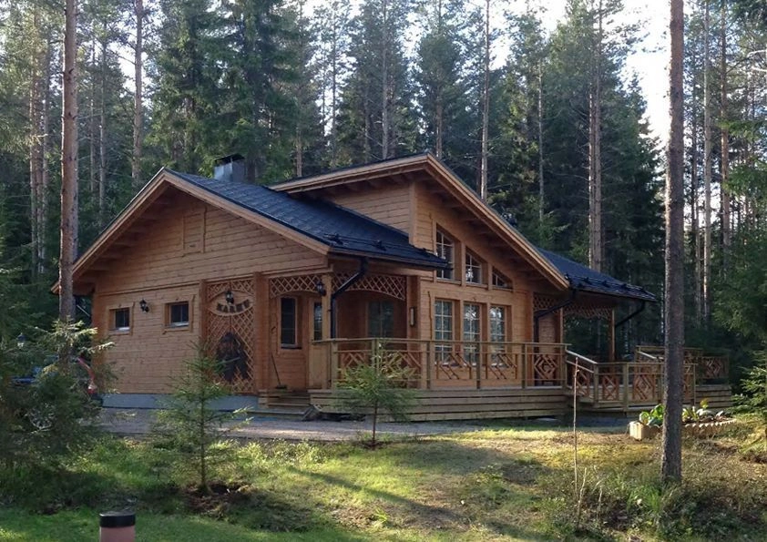 Коттедж 2+1 на берегу озера в Руоколахти, Финляндия