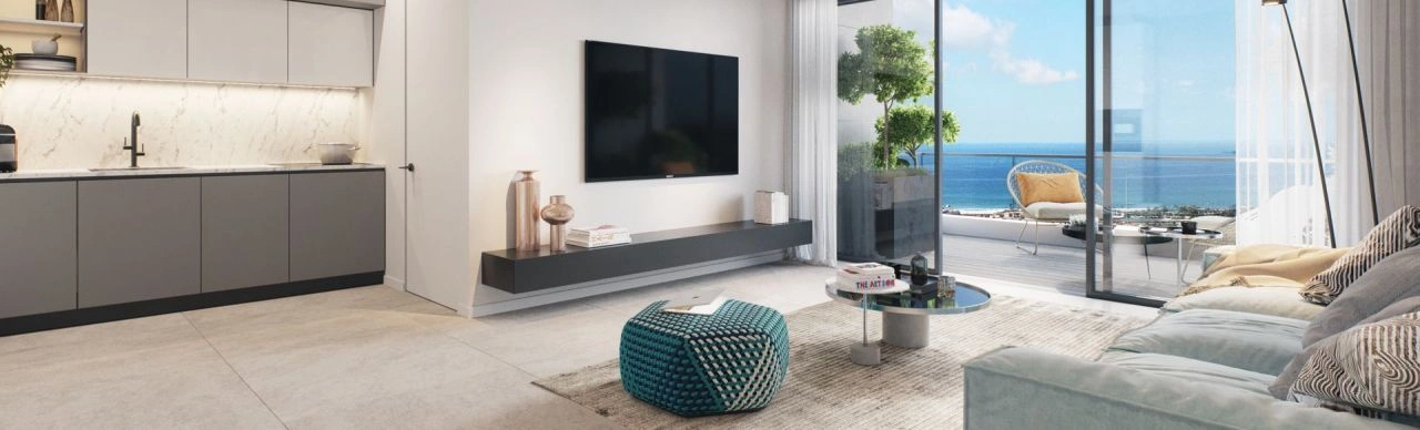 Three-bedroom apartment by the sea in Bat Yam, Israel