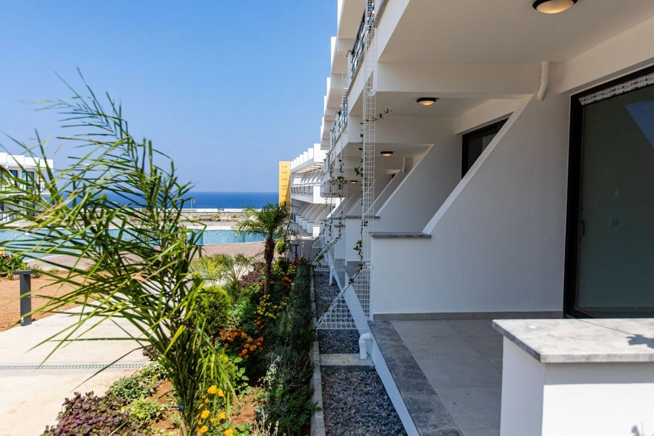 Студия 35 м² для жизни у моря в Гирне, Северный Кипр