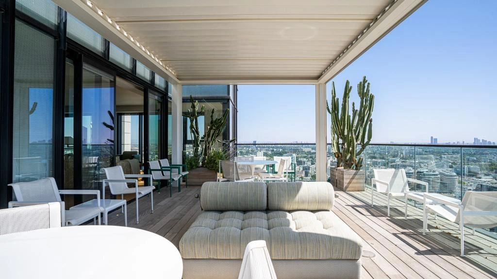 Пентхаус с потрясающим видом на море и панорамой Тель-Авива - 8,397,600 $