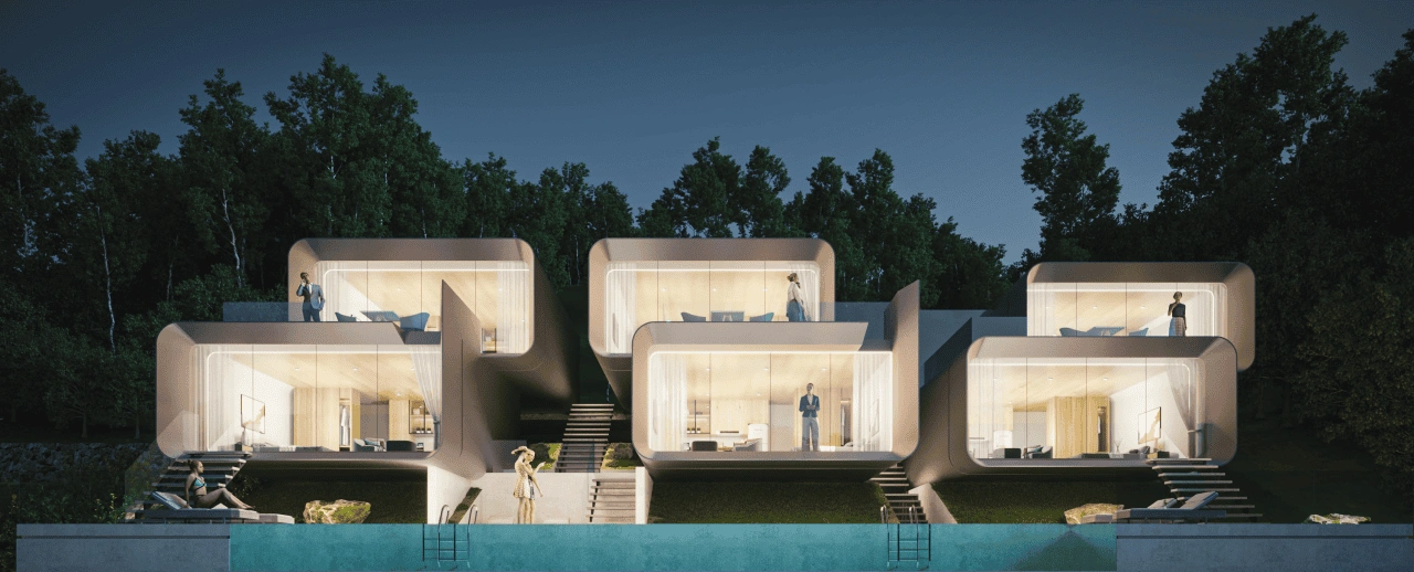 Студийный дом в крупном жилом комплексе на Пхукете