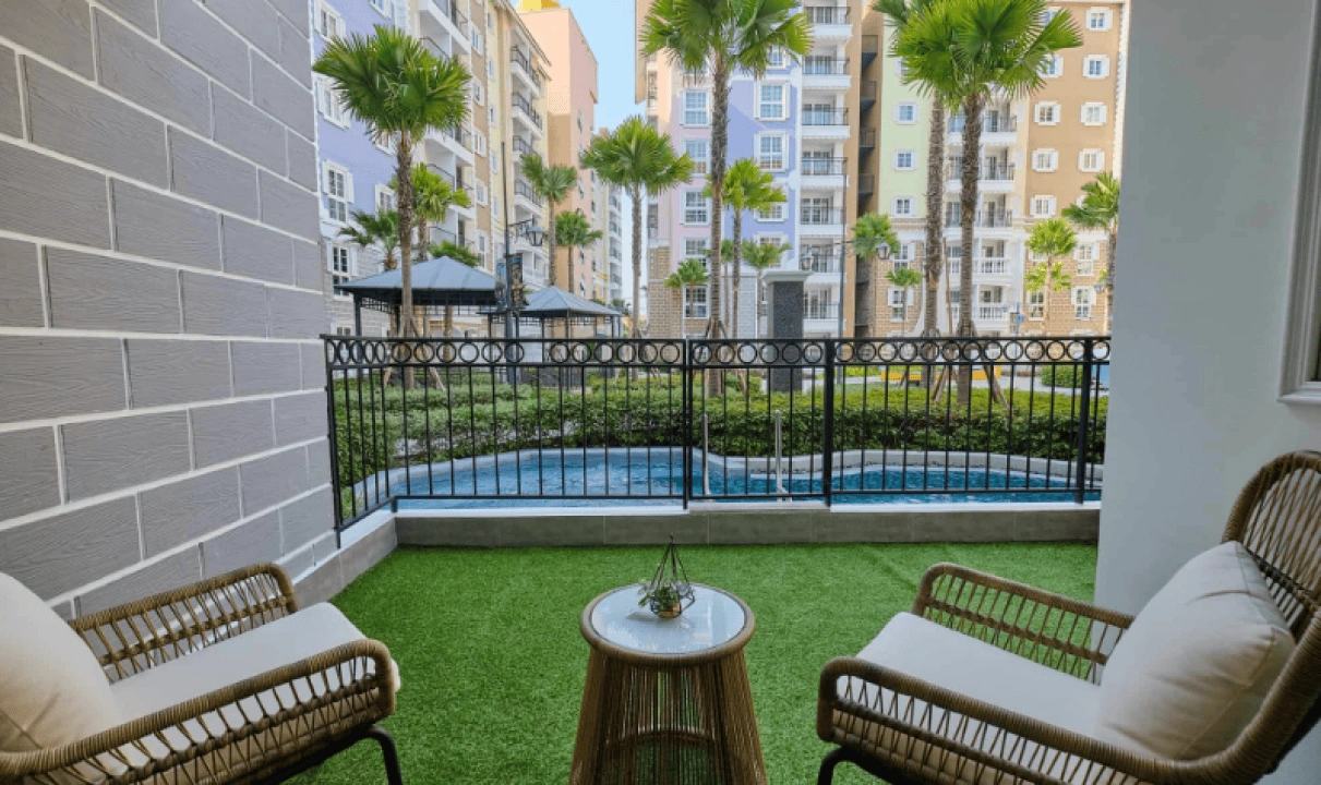 Квартира с двумя спальнями рядом с пляжем в Паттайе, Таиланд