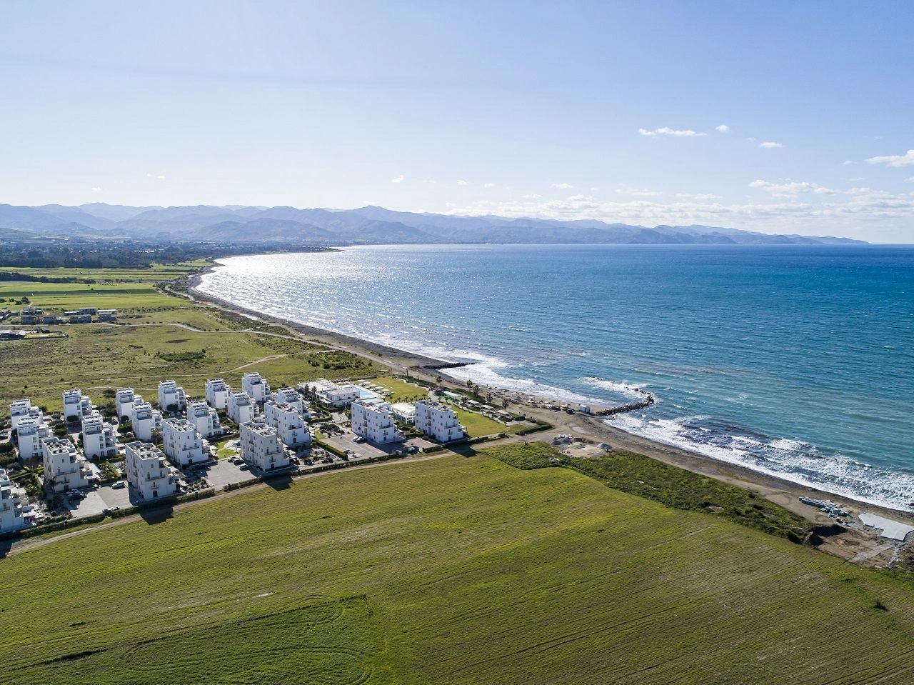 Купите квартиры в Гюзельюрте, Кипр, 56 м2, 2 комнаты