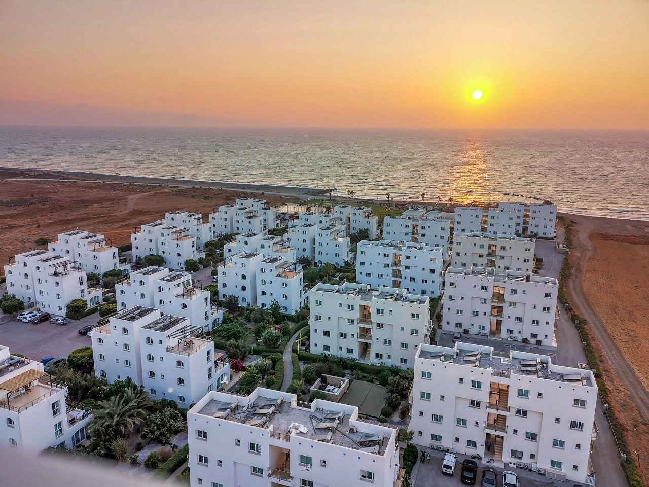 Купите квартиры в Гюзельюрте, Кипр, 56 м2, 2 комнаты