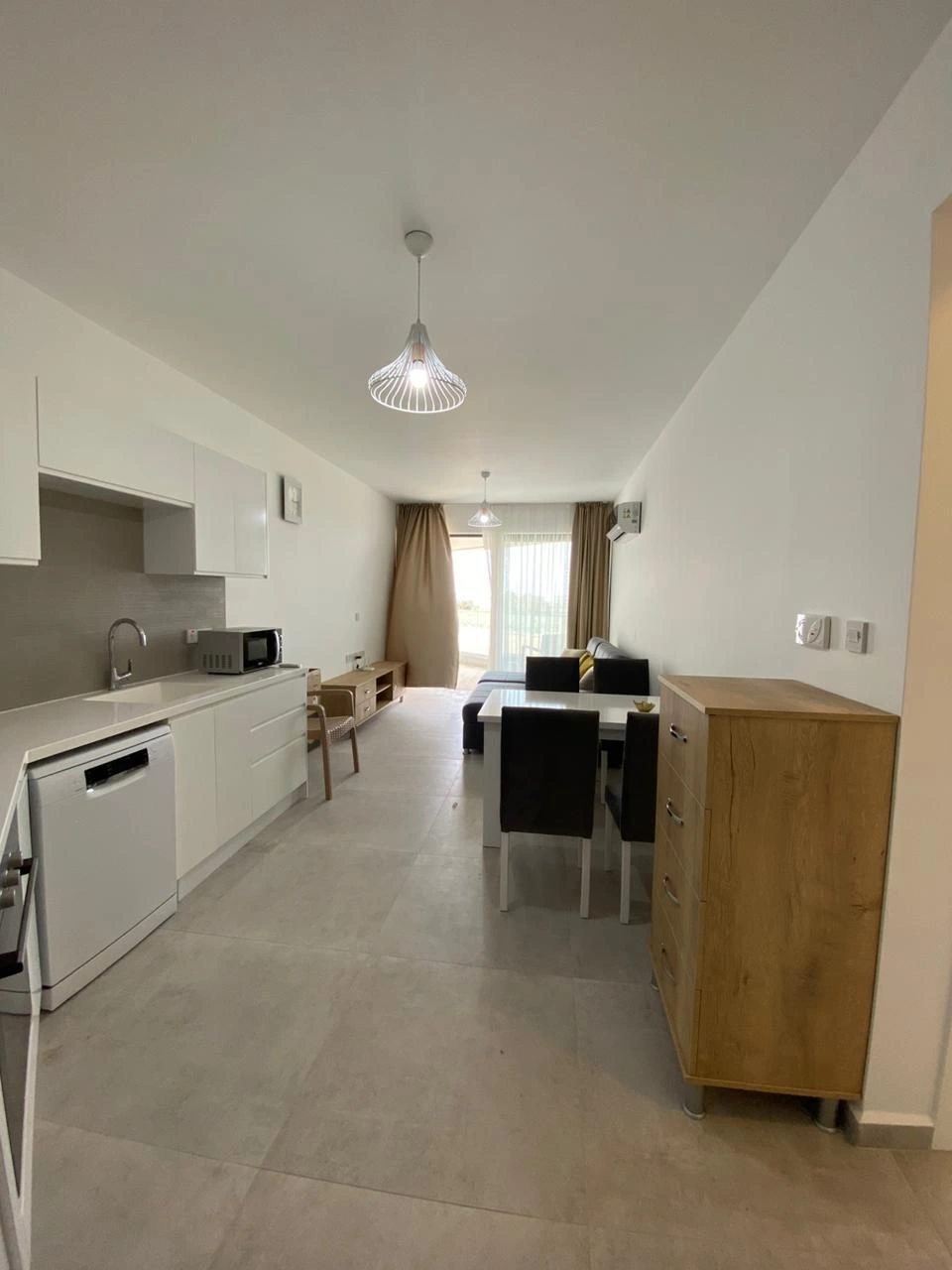 Купите квартиры в Гюзельюрте, Кипр, 56 м2, 2 комнаты