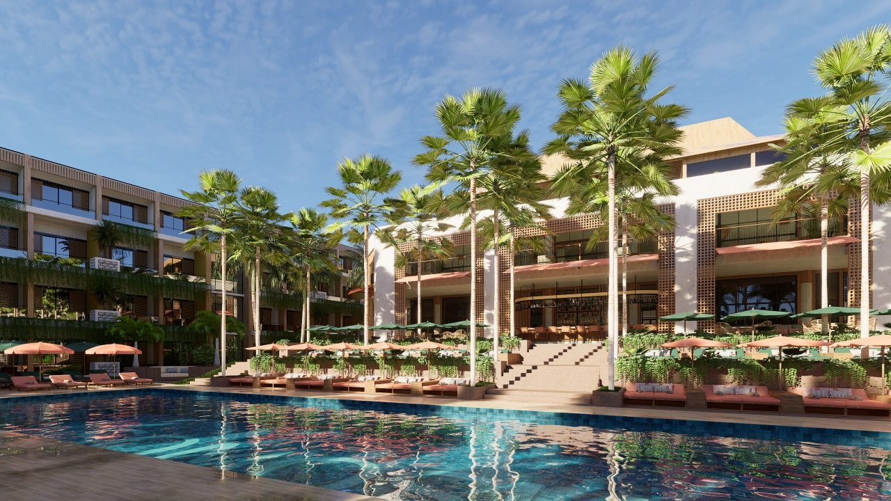 Квартира в современном комплексе в Улувату, Индонезия, 34 м²