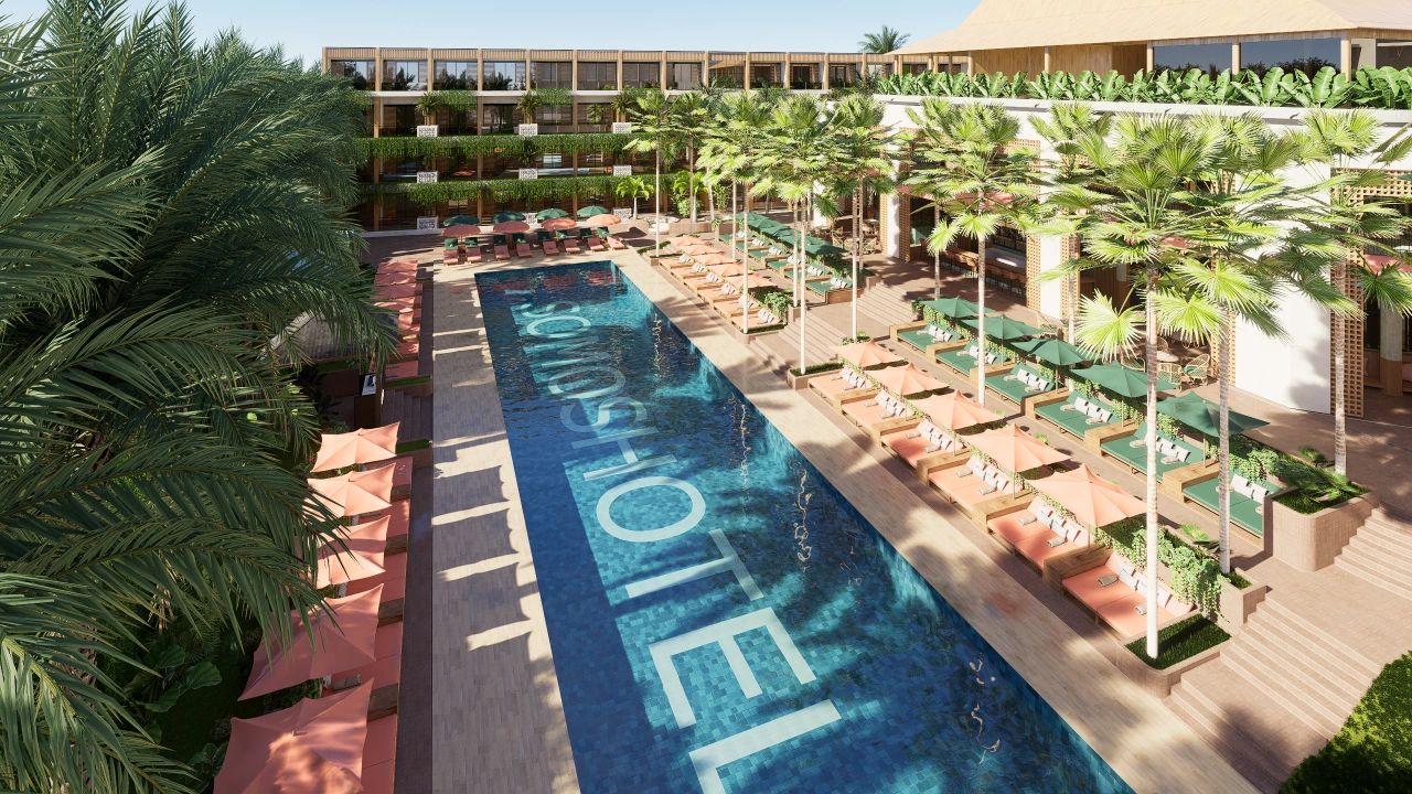 Квартира в современном комплексе в Улувату, Индонезия, 34 м²