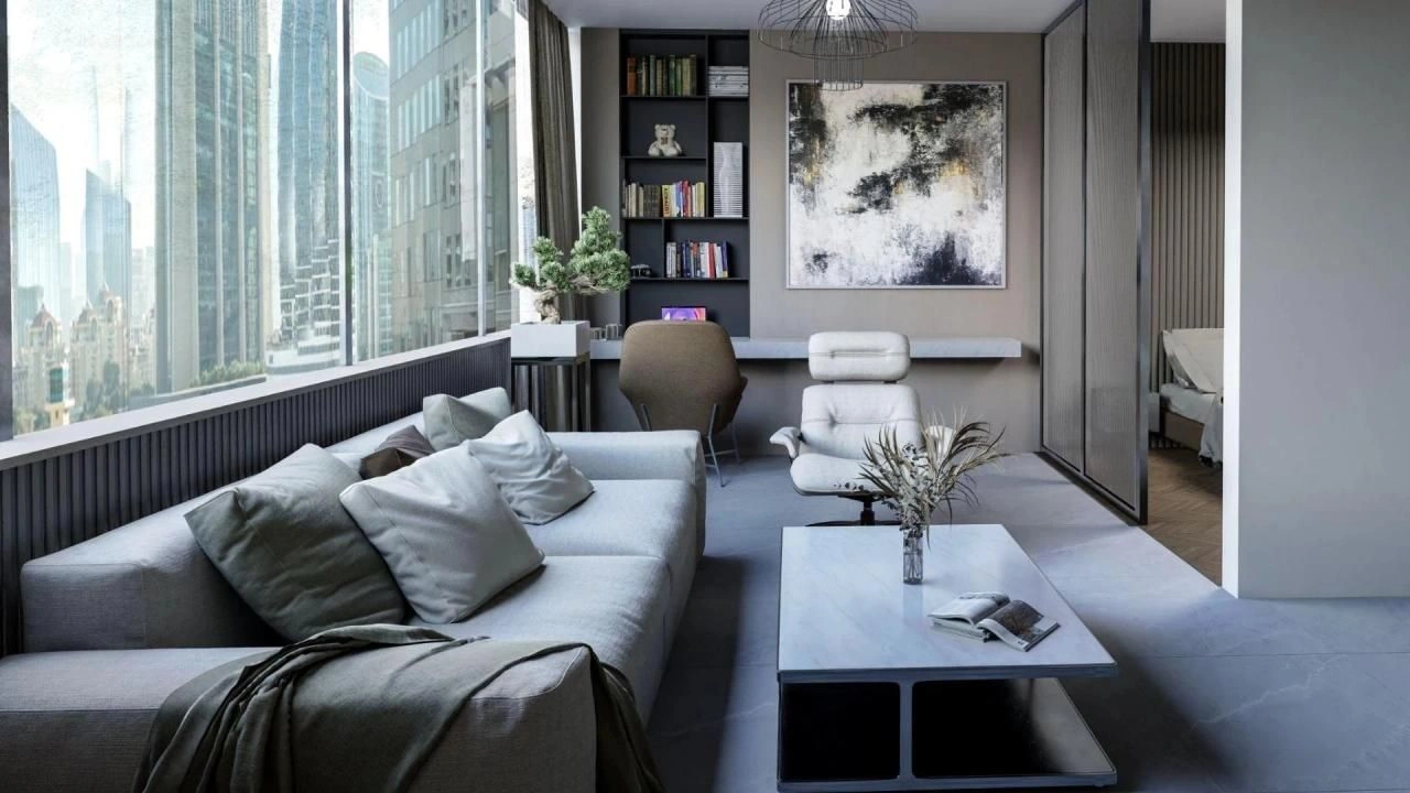 Готовая квартира 132 м2 в небоскребе Дубая