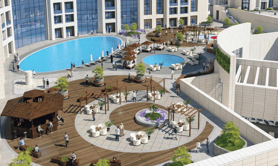 Комфортабельная квартира площадью 80 м2 в современном комплексе в Лусаиле, Катар