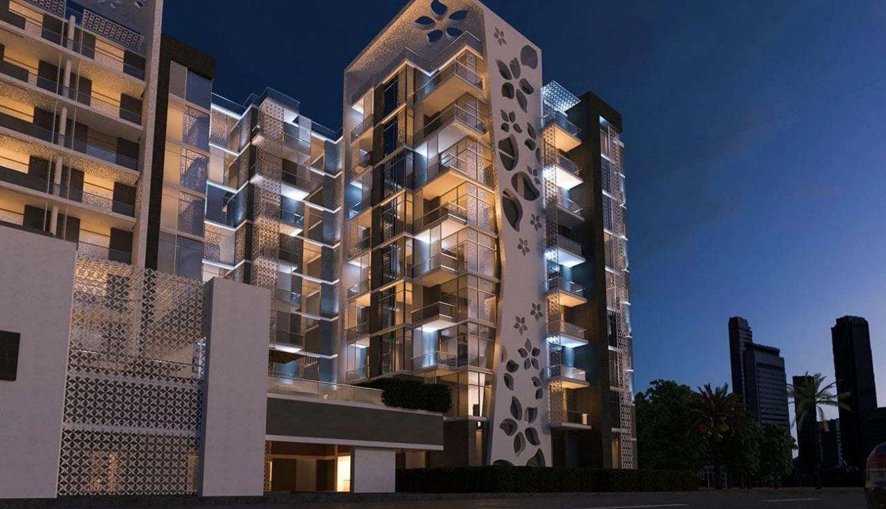 Роскошная квартира 1+1 с видом на город на Кетаифане