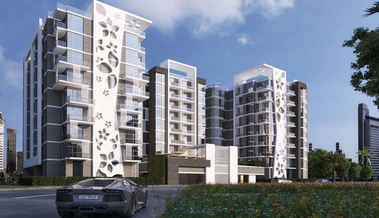 Роскошная квартира 1+1 с видом на город на Кетаифане