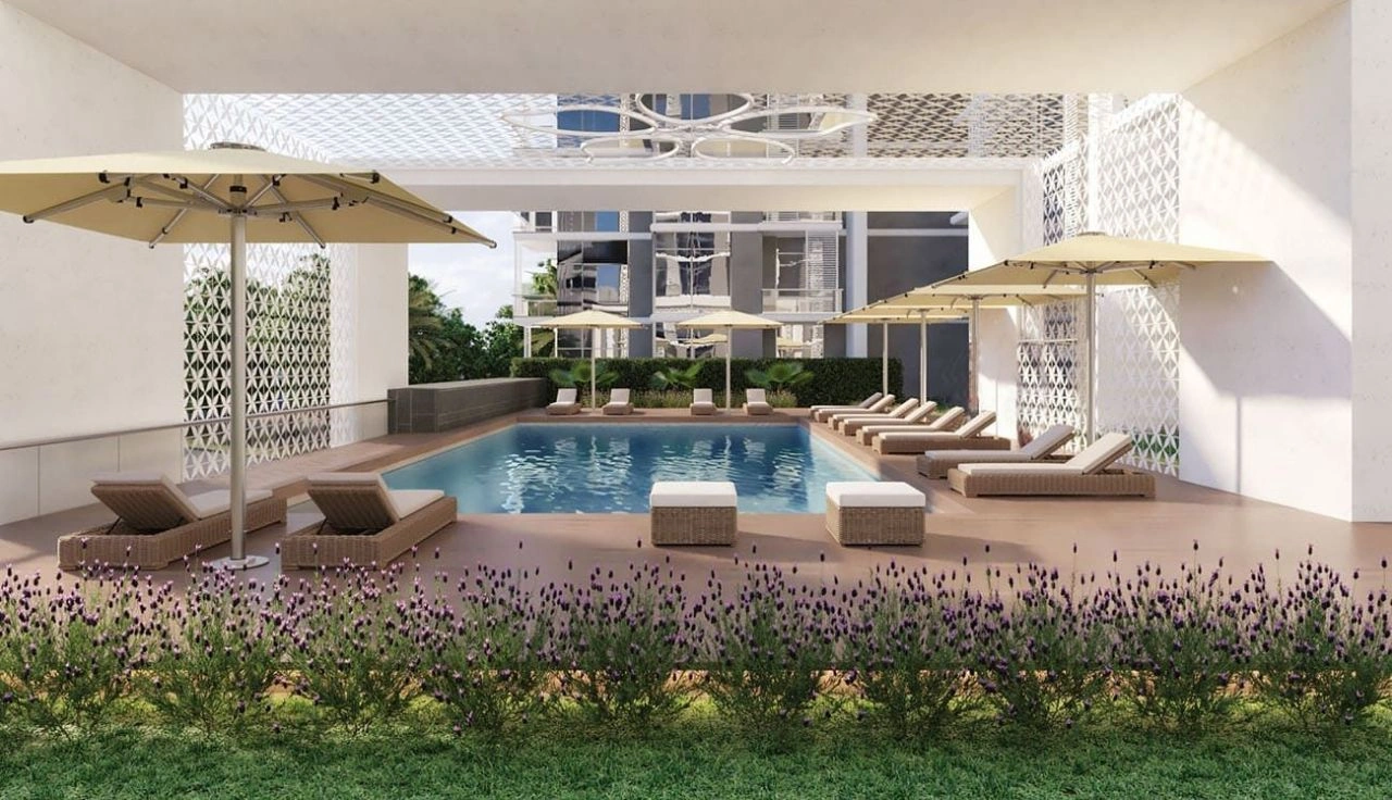 Роскошная квартира 1+1 с видом на город на Кетаифане