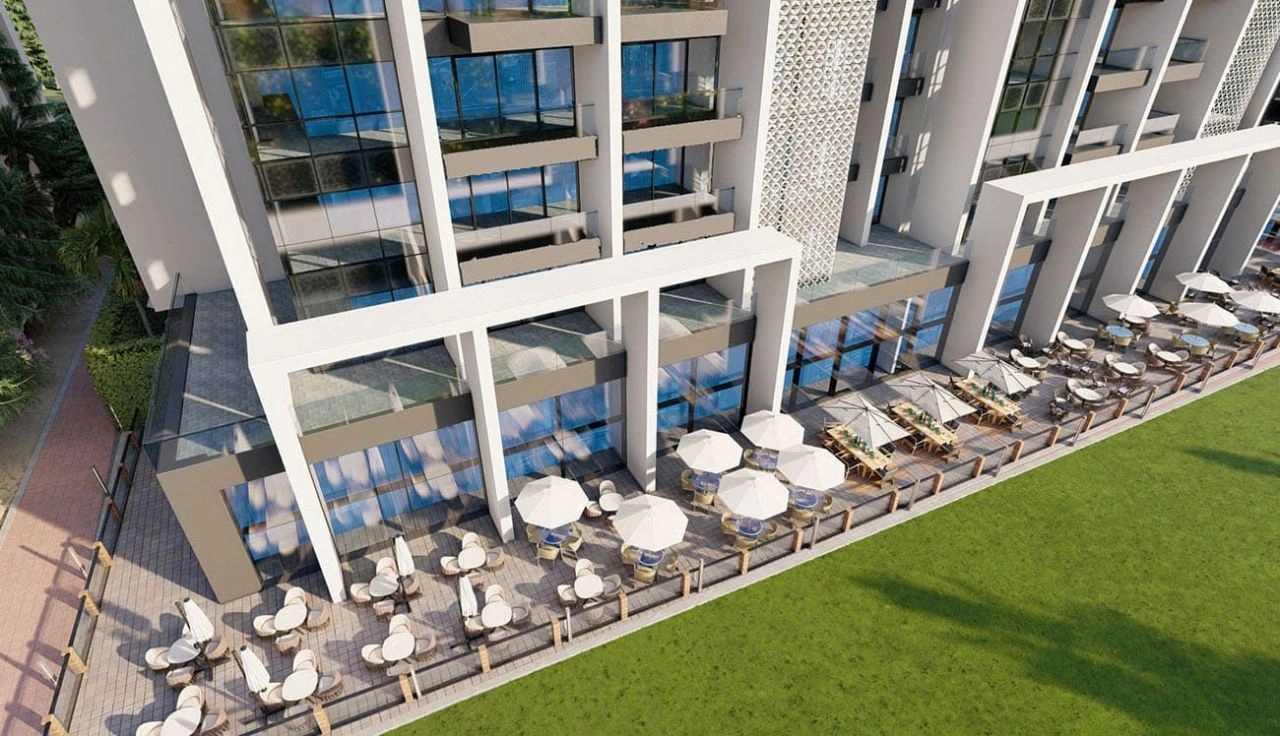 Роскошная квартира 1+1 с видом на город на Кетаифане