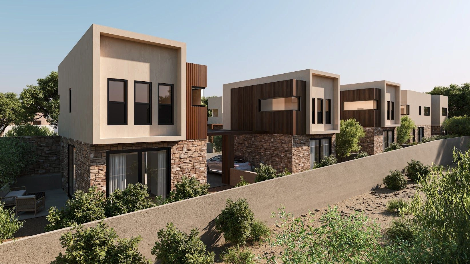 Новый жилой проект вилл, расположенных в районе Псематизмено, Ларнака