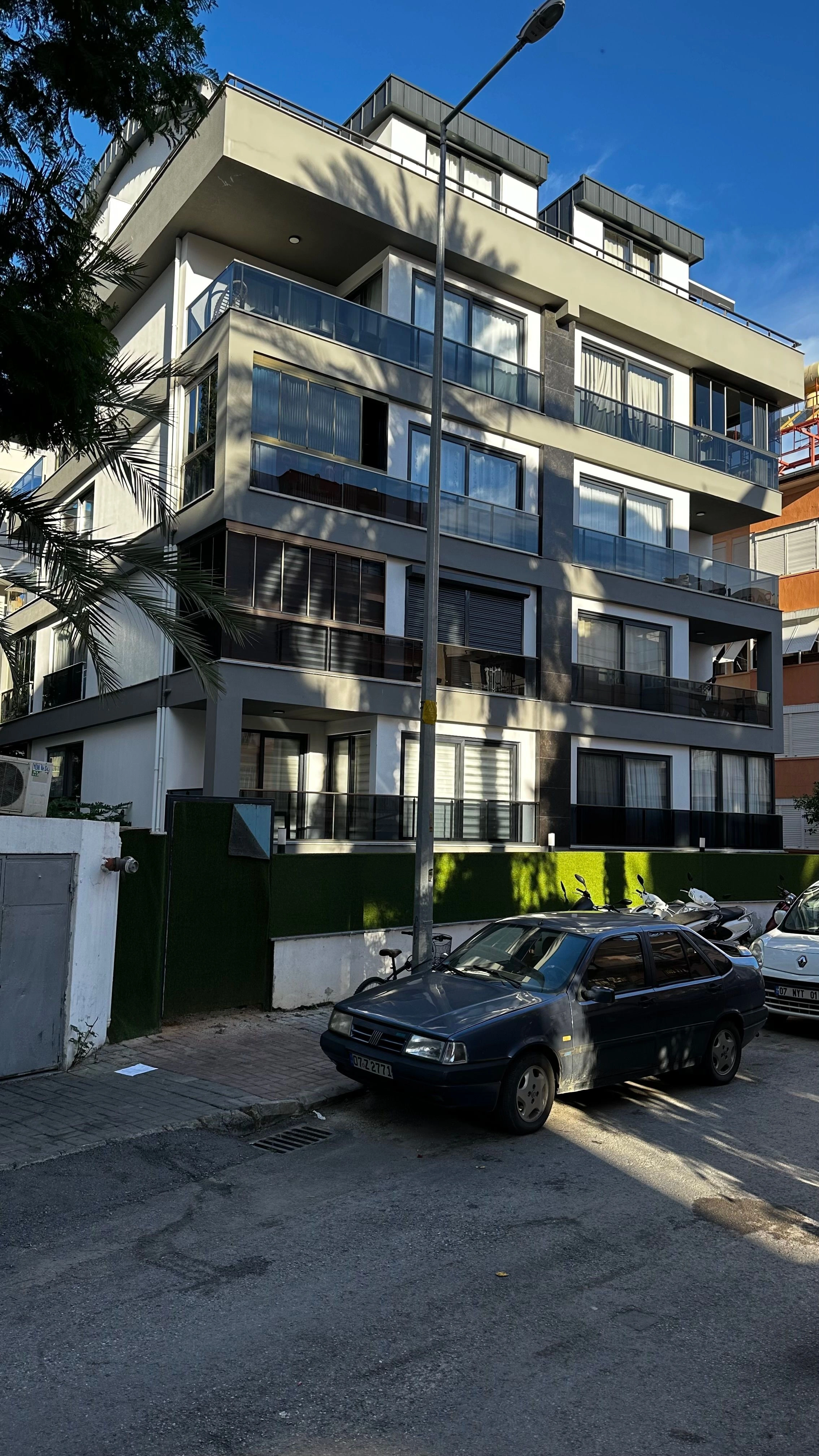 Квартира 38 m2 на пляже Клеопатра, Аланья, Турция