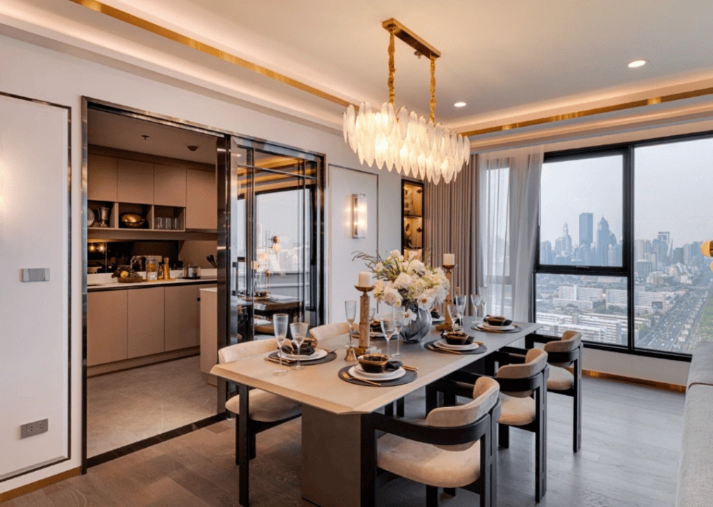 Стильная квартира площадью 34.57 кв. м. в Бангкоке