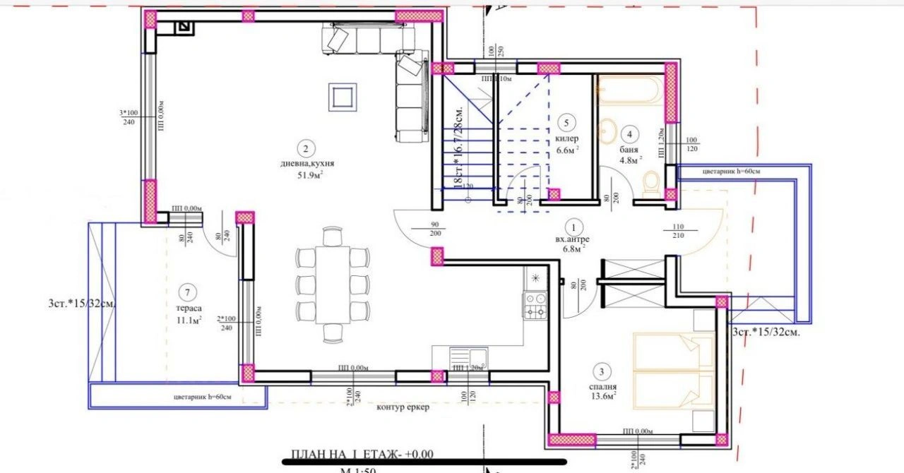 Хорошо спланированная вилла в Приселцах, Болгария