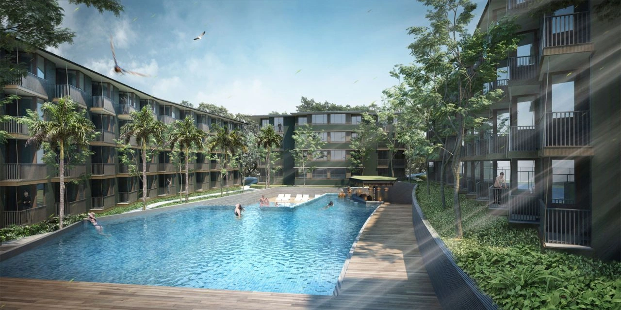 Классные апартаменты на Самуи, Таиланд, 28 м²