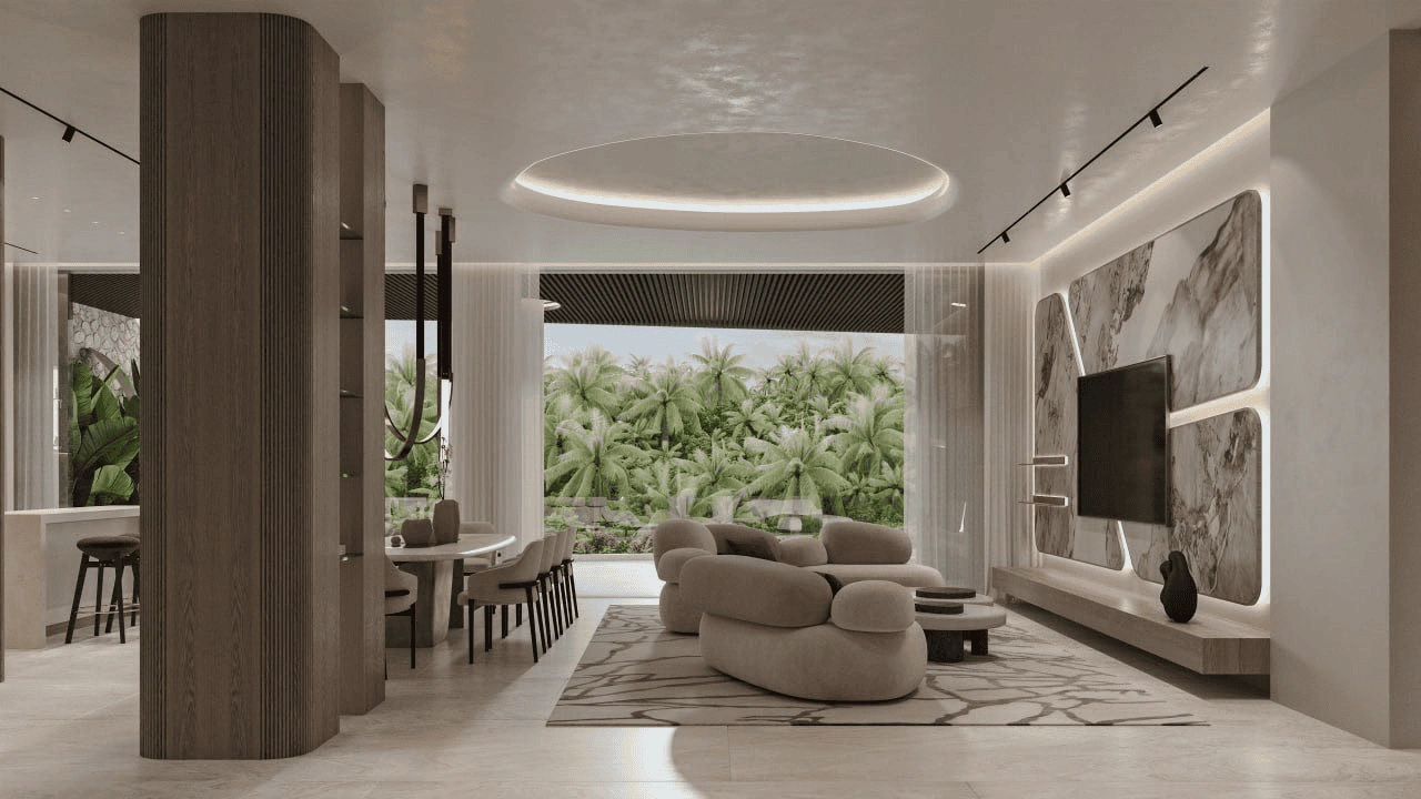 Вилла в современном комплексе в Убуде, Бали