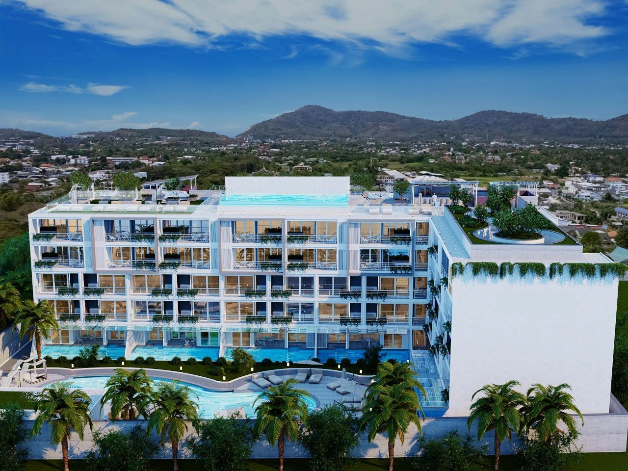 Квартира на Пхукете в районе Равай, Таиланд, 43 м²