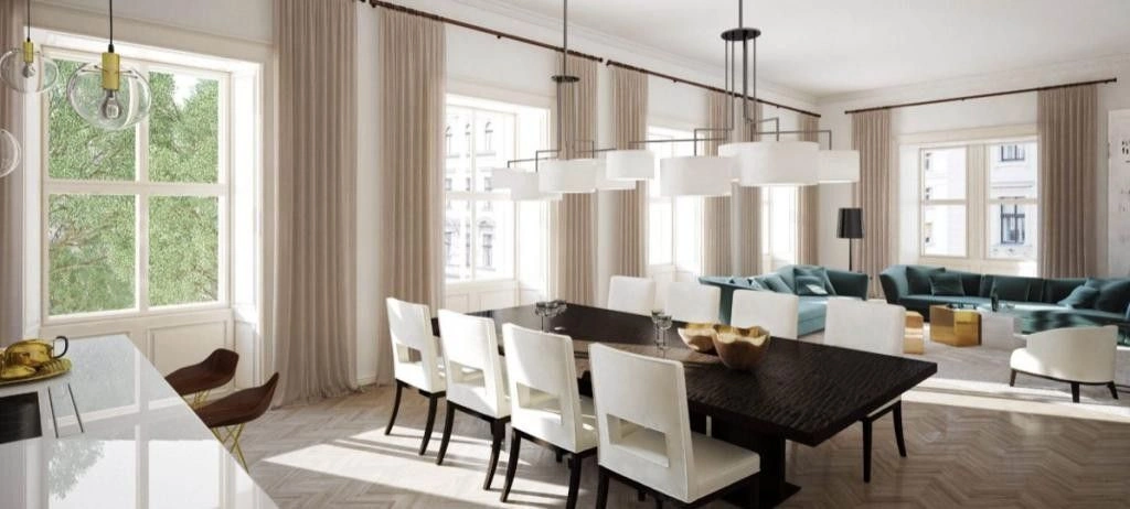 Imperial loft in the historic center of Vienna, 337 m²