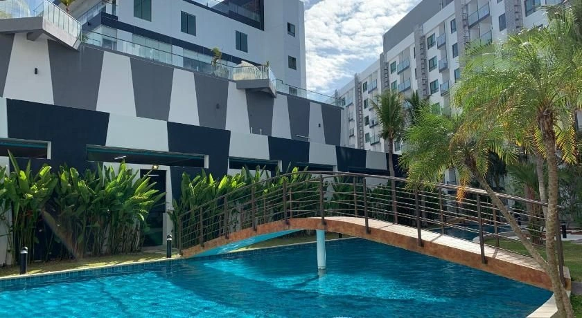 Квартира 25 м2 в Паттайе с видом на город