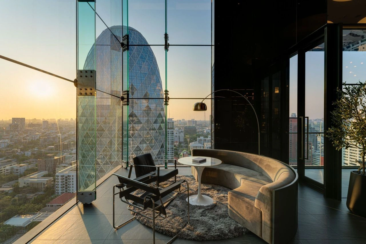 Современная квартира площадью 26,4 кв. м. в Бангкоке