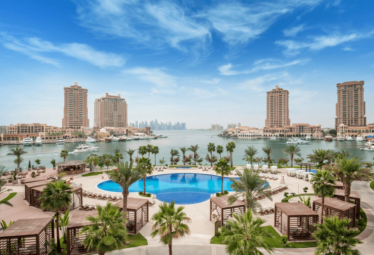 Роскошная квартира 3+1 на искусственном острове рядом с Дохой