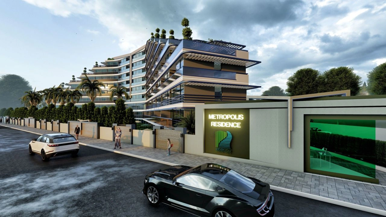 Стильная квартира 42 м2 в Анталии