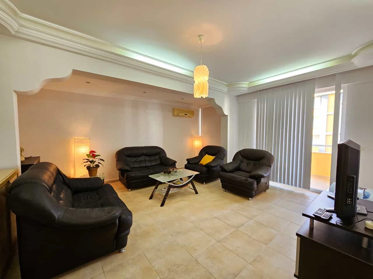 Дуплекс в Аланье 5+1 в районе Махмутлар, 300 м от пляжа