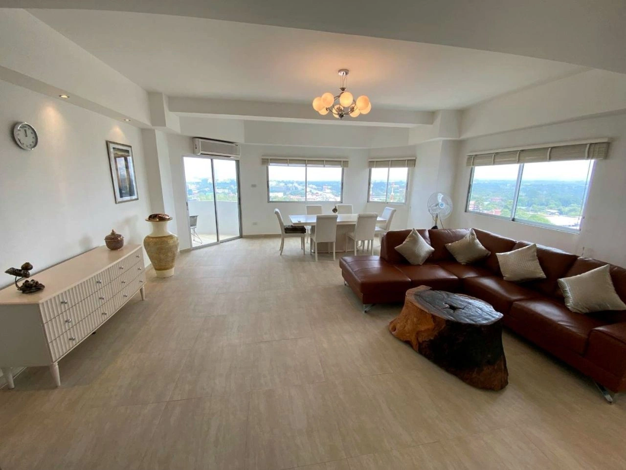 Светлая квартира 95 м2 в живописном районе Паттайи