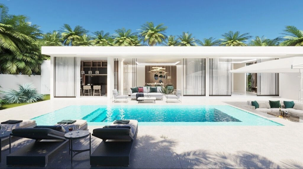 Премиум вилла с отделкой под ключ и в 150 метрах от океана