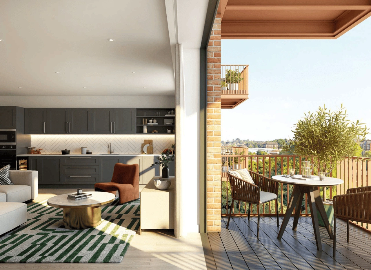 Комфортабельная квартира 51 м2 рядом с Уэмбли Парк в Лондоне