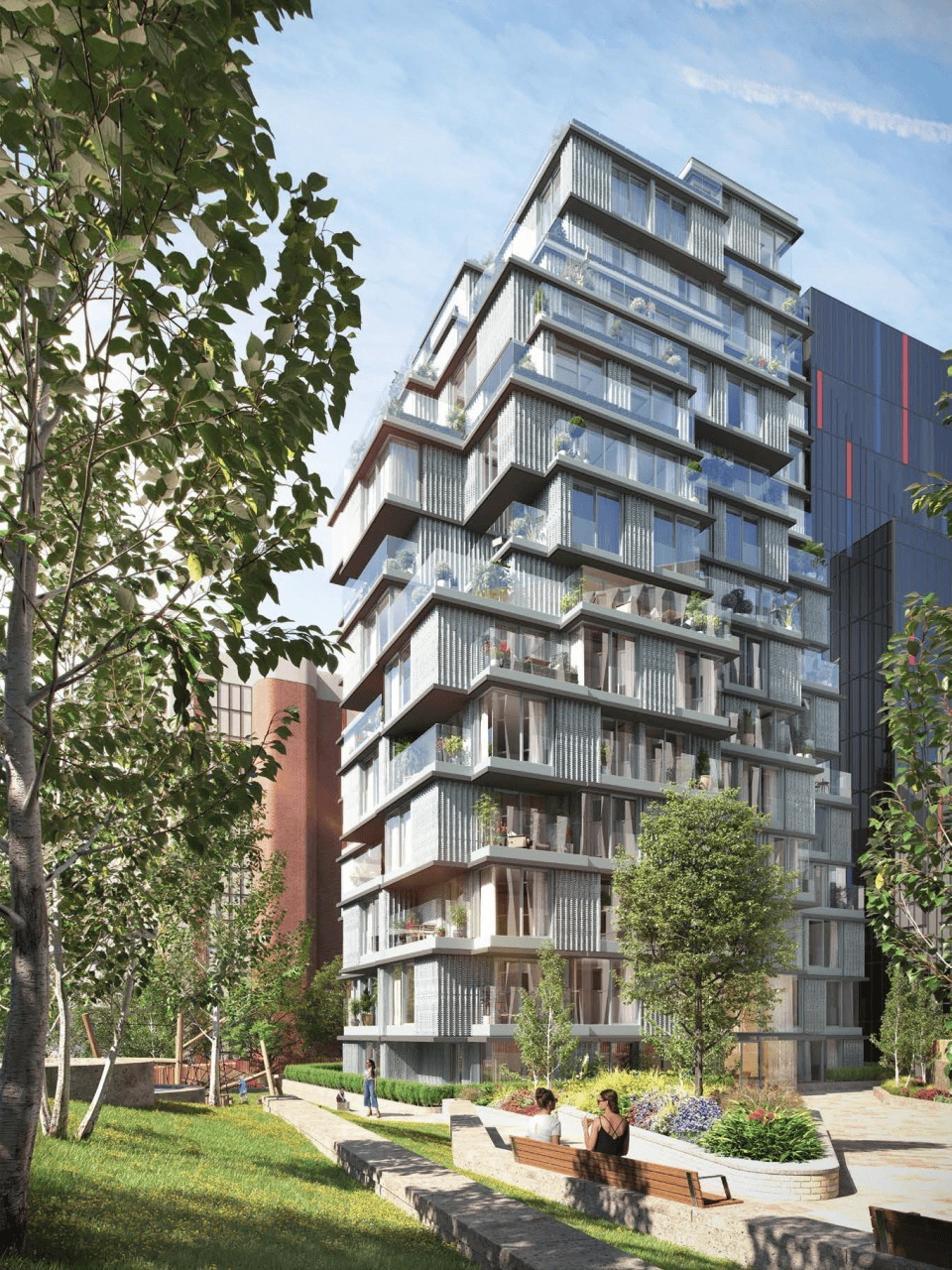 Стильная квартира 41 м2 с террасой на крыше в Лондоне