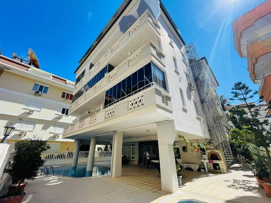 Комфортабельная квартира 1+1 в районе Оба в Аланье