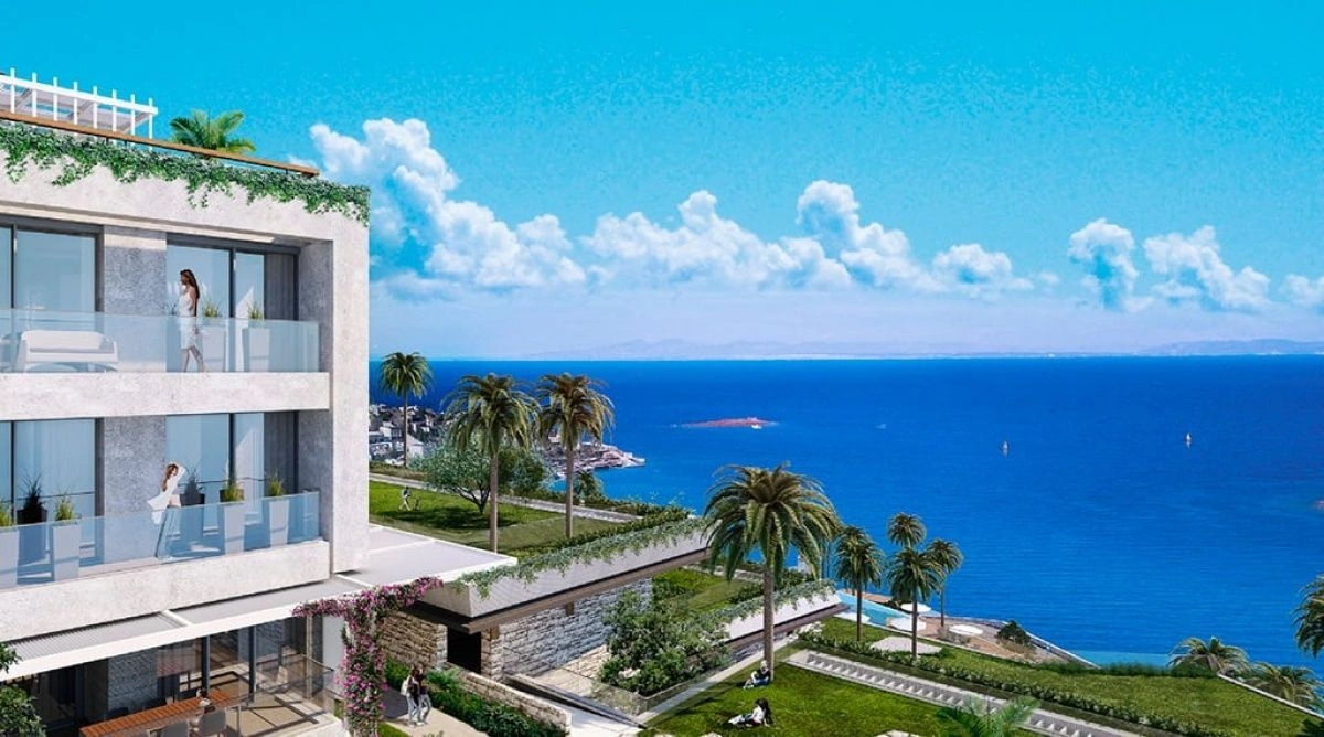 Квартира в Бодруме в хорошем жилом комплексе