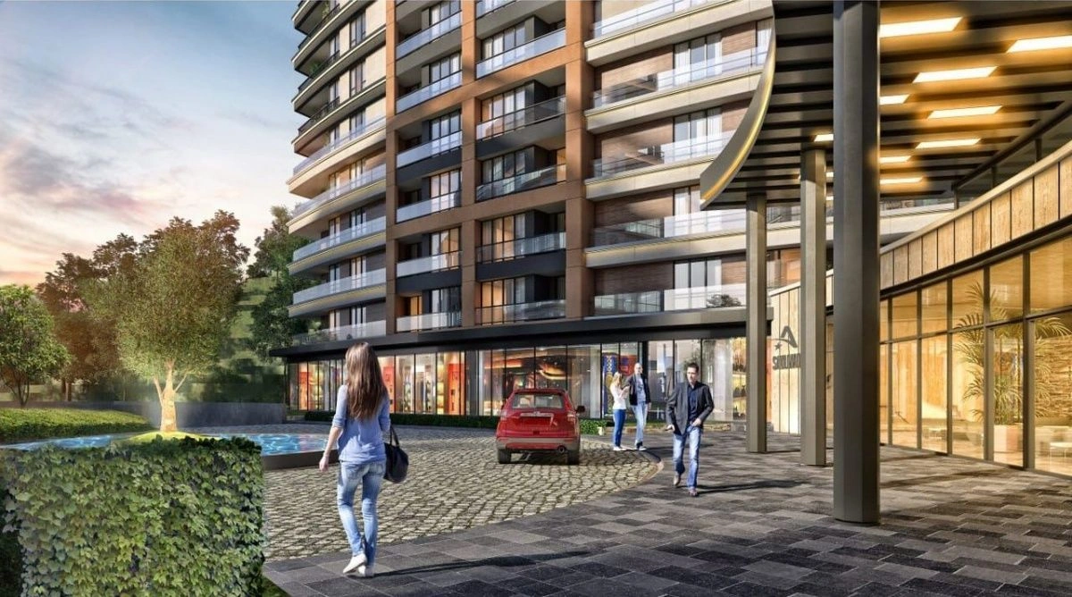 Apartment 1+1 in the prestigious Sariyer area