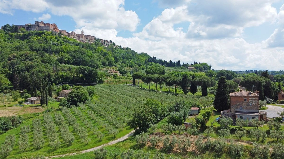 Усадьба 7+1 с панорамным видом в Монтапульчано, Италия