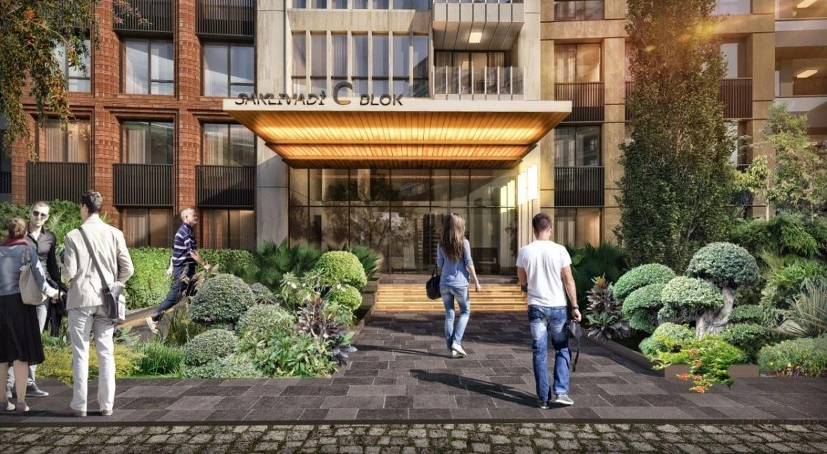 Apartment 1+1 in the prestigious Sariyer area