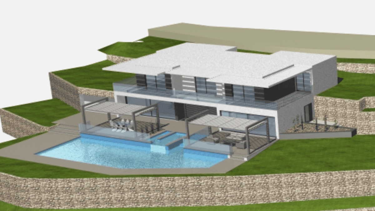 Вилла в Оспедалетти с панорамным видом на море - 2 800 000 €