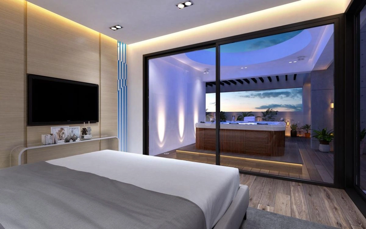 Роскошные квартиры 2+1 с видом на море в Лимасоле