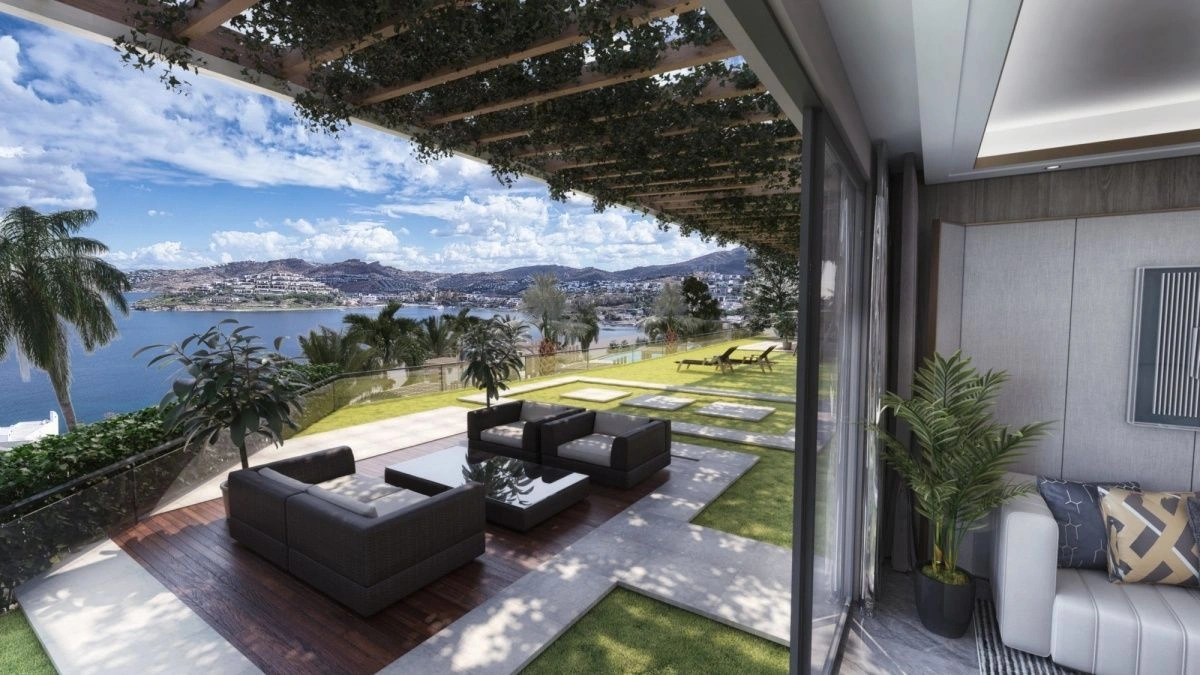 Квартира в Бодруме в хорошем жилом комплексе