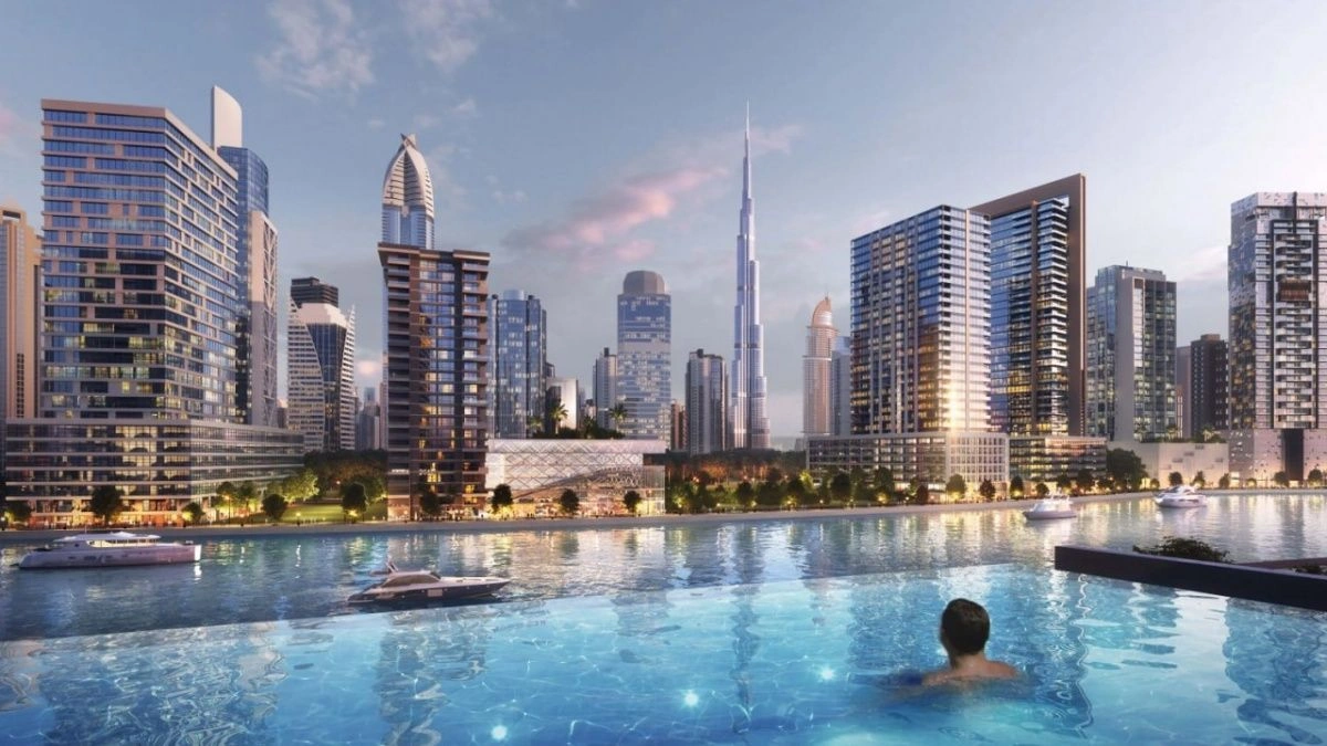 Премиум квартира 124 м2 с видом на канал Дубая